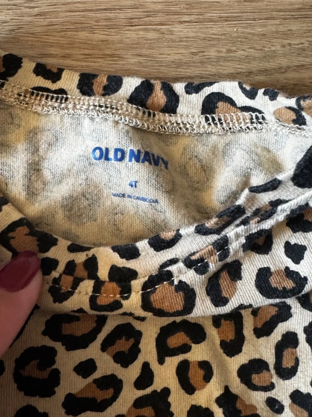 Old Navy Girls Dress Bundle 4T Leopard Print & Black Long Sleeve Dresses
